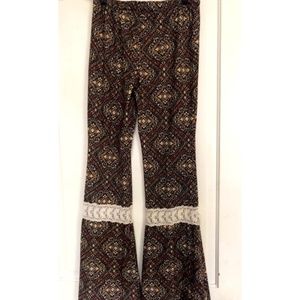 *NWOT* Boho Flare Pants